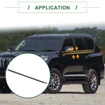 1 x Front Right Weatherstrip Window Seal for Toyota Land Cruiser