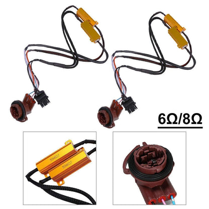 3157 LED Turn Signal Load Resistor Adapter for Front Lights - Compatible with Many Models