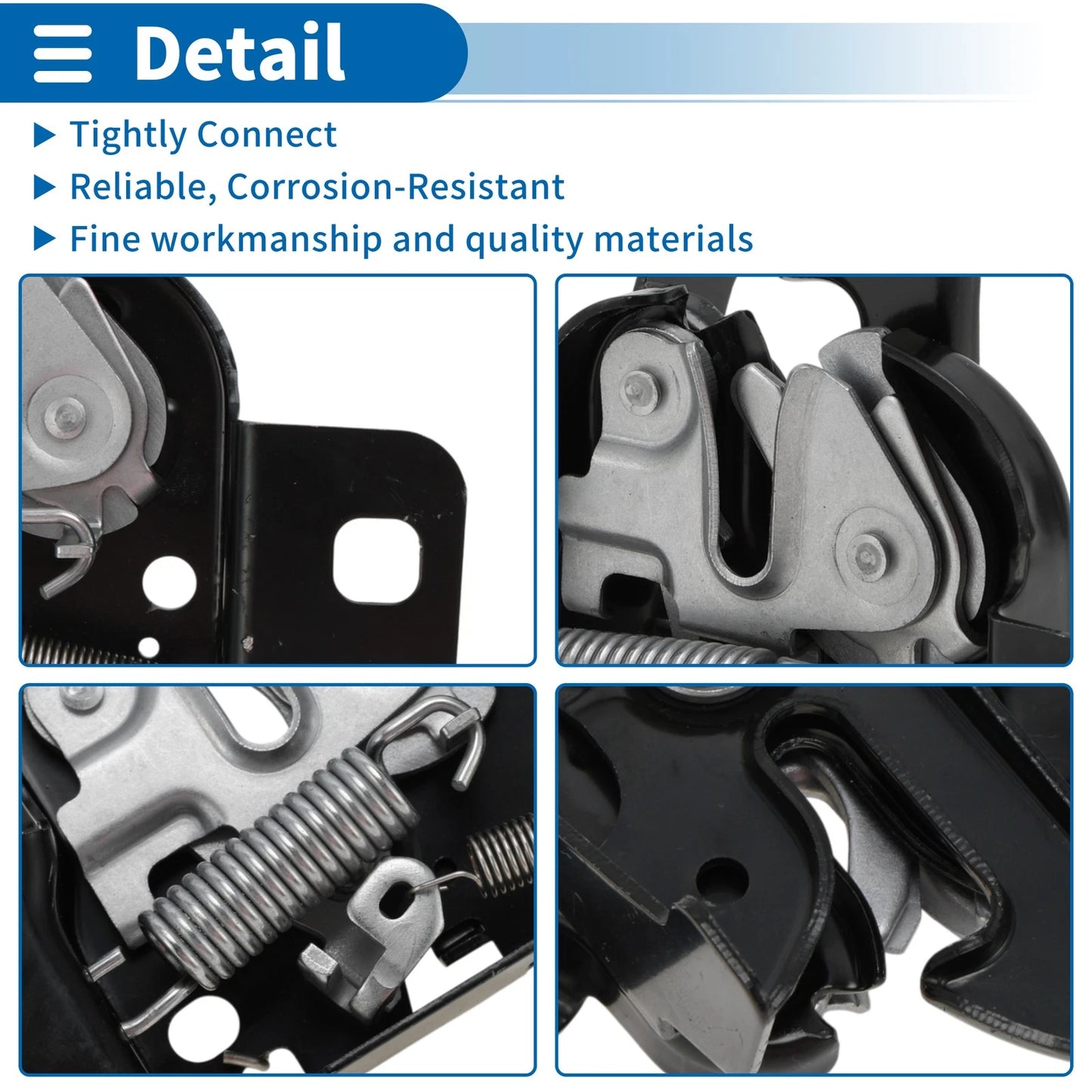 Hood Latch Assembly for Jeep Commander XK (2006-2009) 1 x Pcs