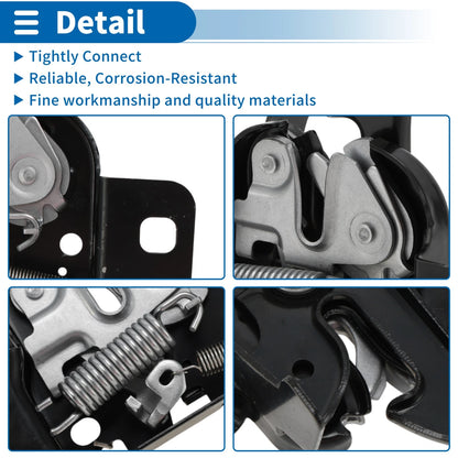 Hood Latch Assembly for Jeep Commander XK (2006-2009) 1 x Pcs