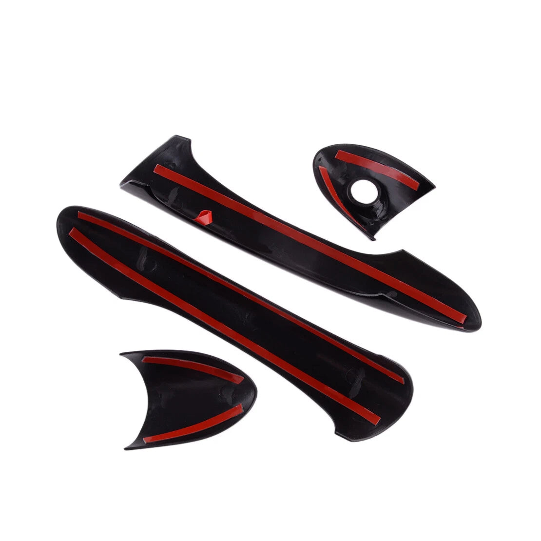 Glossy Black Door Handle Cover Trim for Hyundai Sonata (2011-2014)