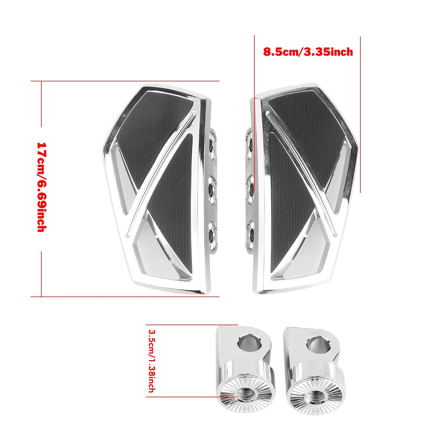 Pedal Foot Peg Kit for Harley Davidson XL 883 (2005-2006)