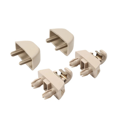 2 x Sun Visor Support Retainer Hook Clips for Volkswagen Passat, Audi A6 (2005-2010)