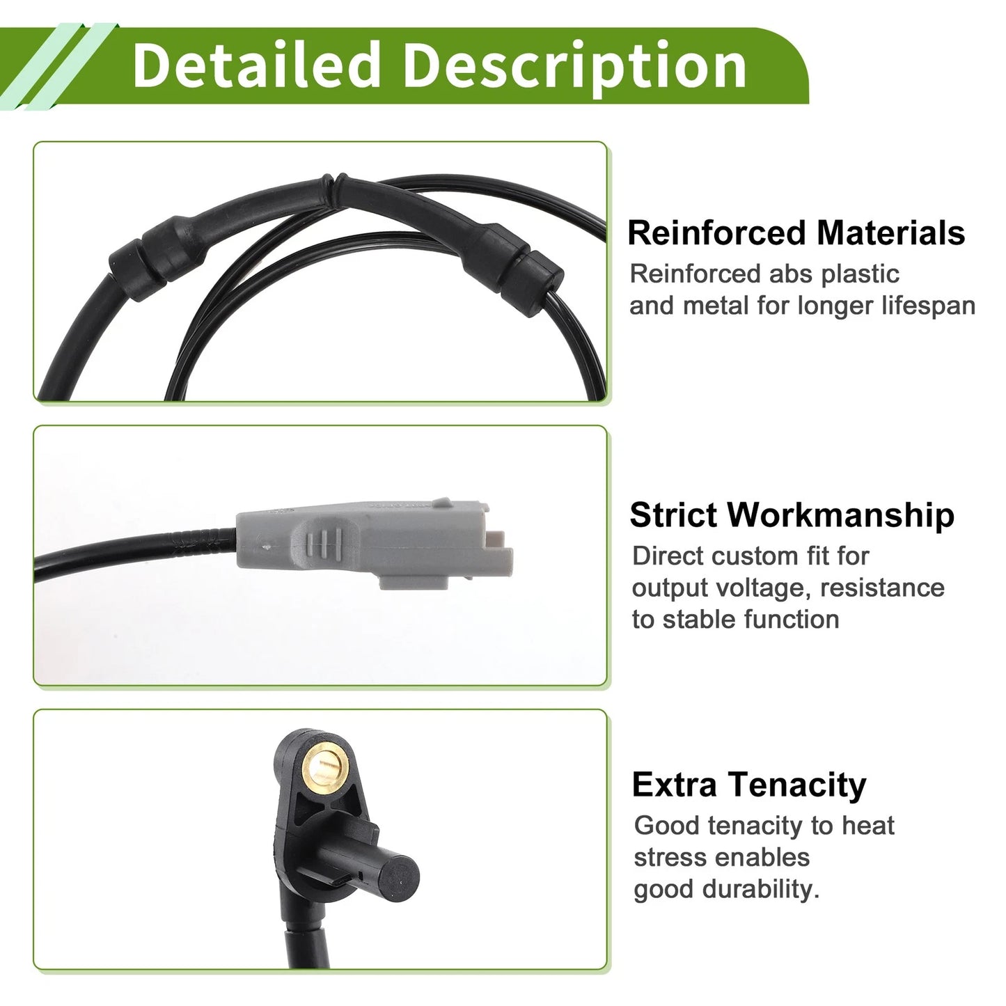 ABS Wheel Speed Sensor for Peugeot Partner (2008-2018)