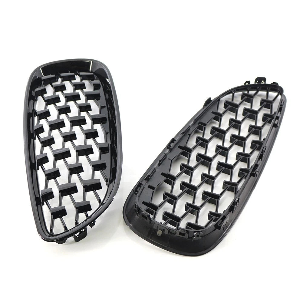 Upper Bumper Mesh Grille Pair for BMW Z4 (2009-2016)