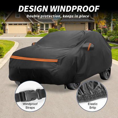 Waterproof Car Cover for Volvo XC60 2008-2022 with Zipper