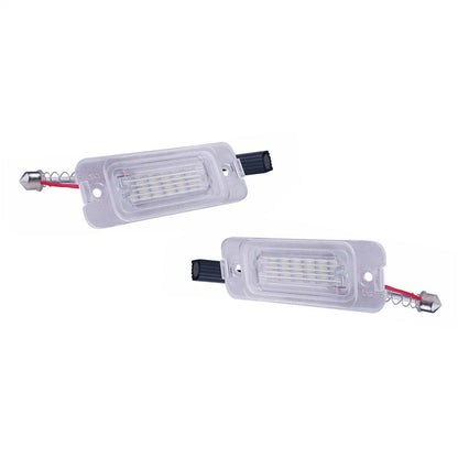 White LED License Plate Lights for Mercedes-Benz W164 W251 X164 (2006-2015)