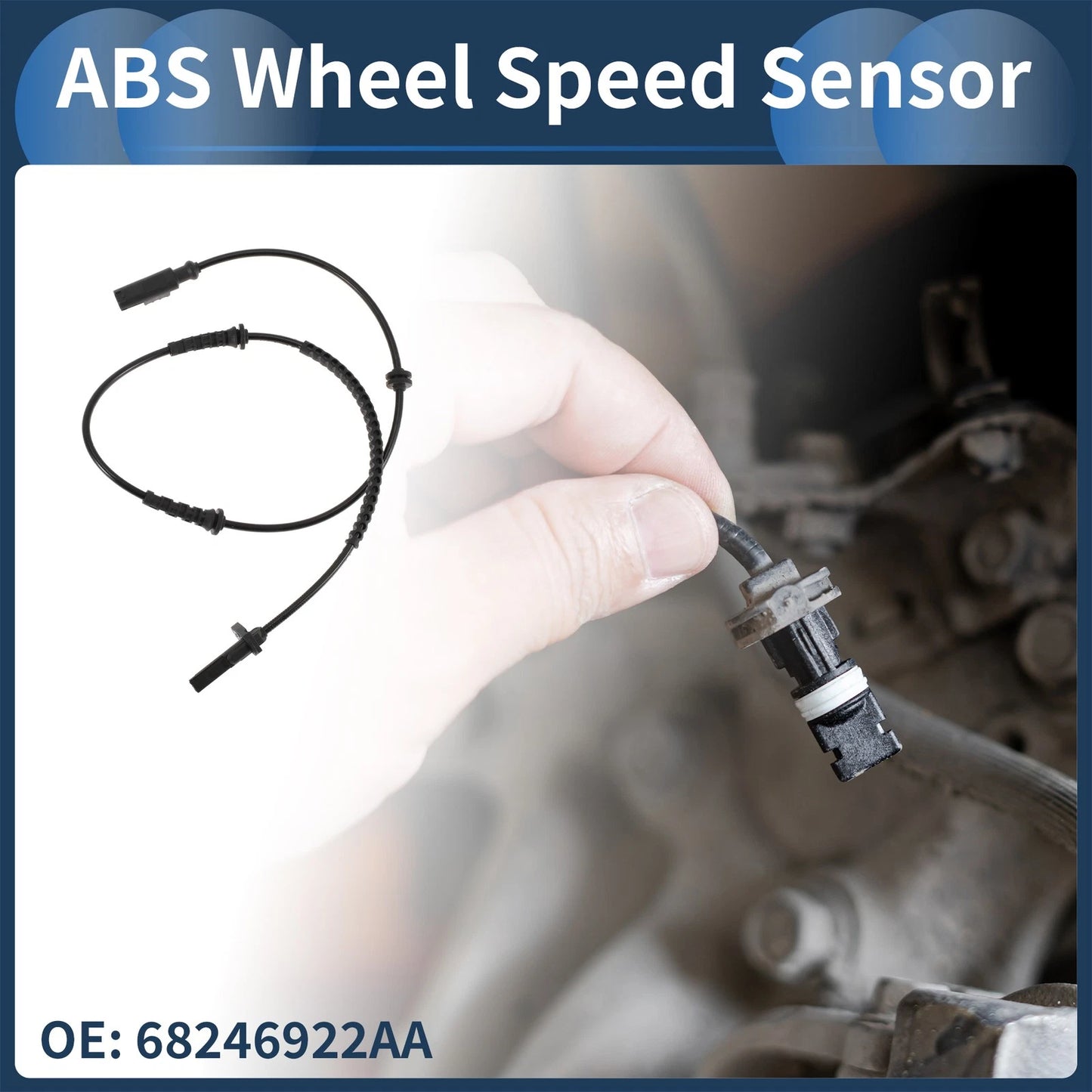 ABS Wheel Speed Sensor for Jeep Renegade 2015-2020 Front