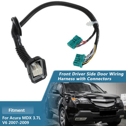 Driver Side Door Harness with Connectors for Acura MDX (2007-2009)