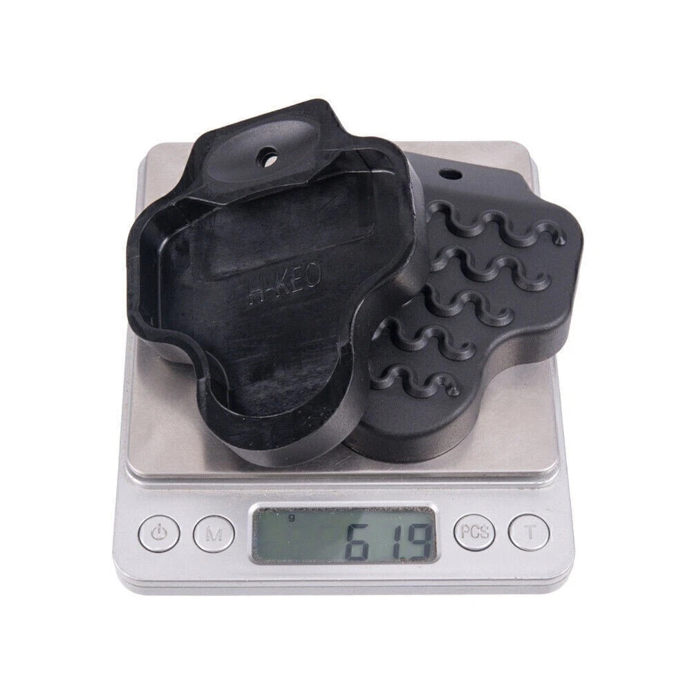 Self-locking Pedal Cleat Covers for Road Bike - Protective Cleats - Black