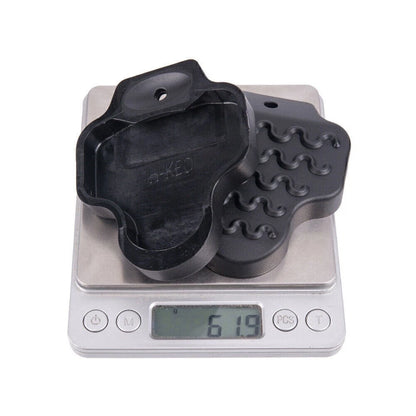 Self-locking Pedal Cleat Covers for Road Bike - Protective Cleats - Black