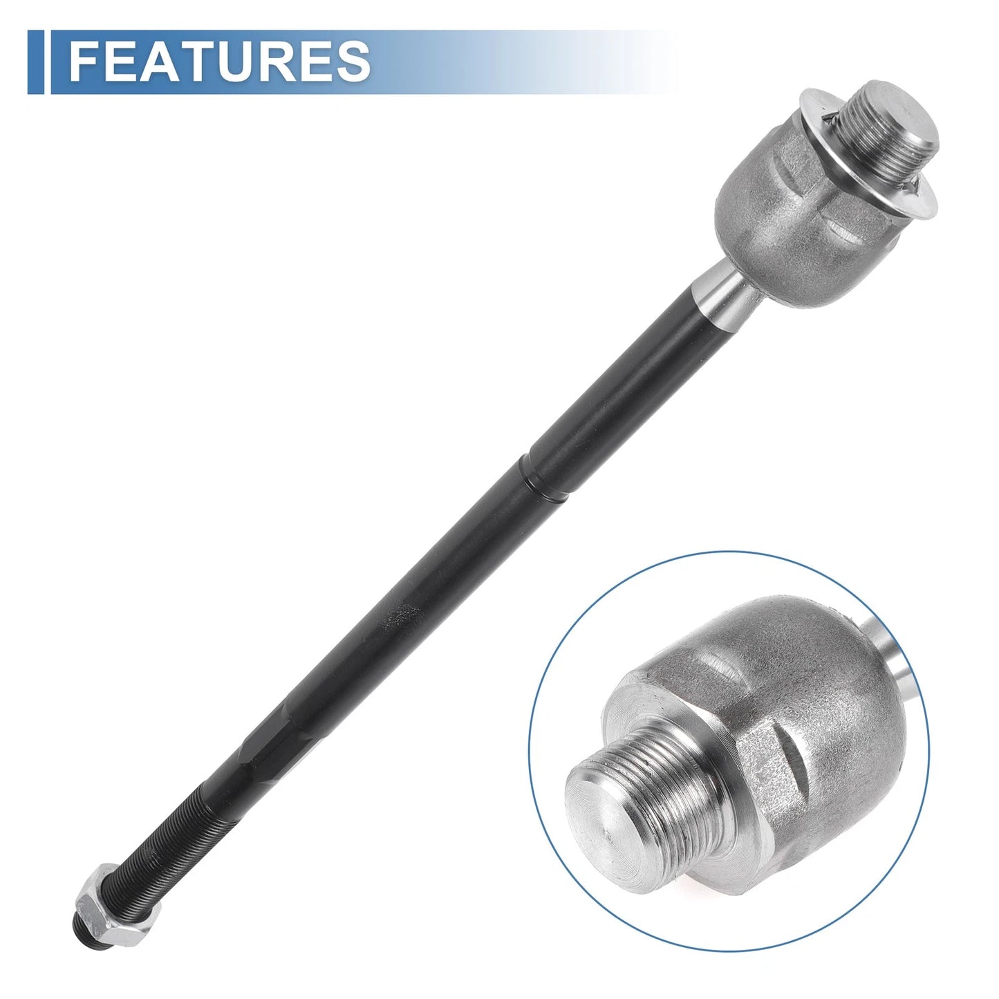 Front Inner Tie Rod End Links for Dodge Ram 1500 (2006-2010)