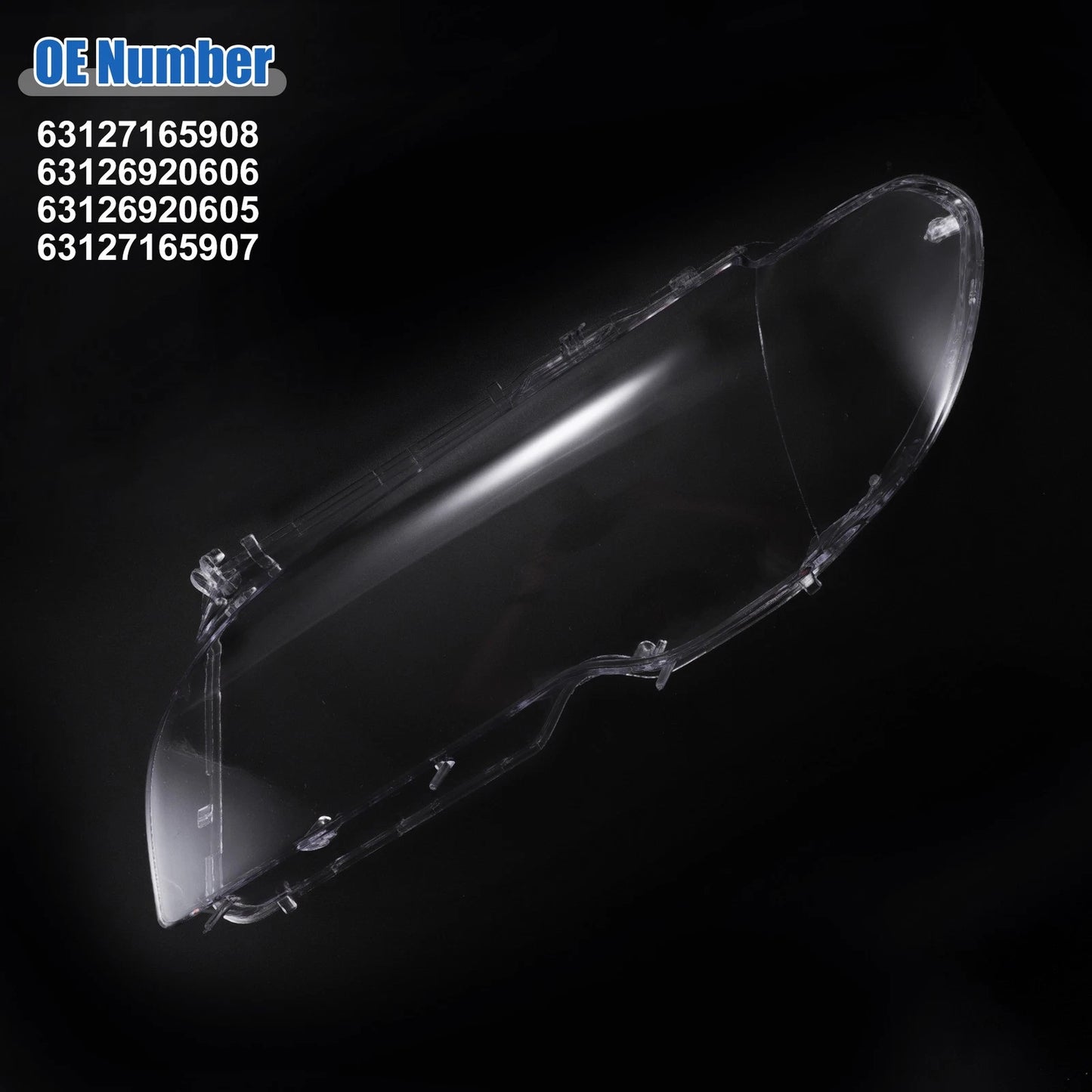 Clear Lens Shell Cover for BMW E46 Headlight 2003-2006 (2 x)