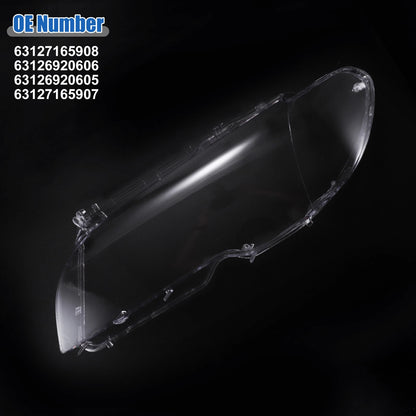 Clear Lens Shell Cover for BMW E46 Headlight 2003-2006 (2 x)