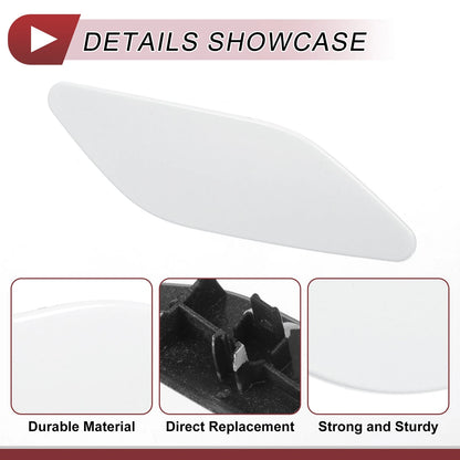 Front Right Washer Nozzle Cover for Lexus ES300h (2019-2022) - White 1 x Cap