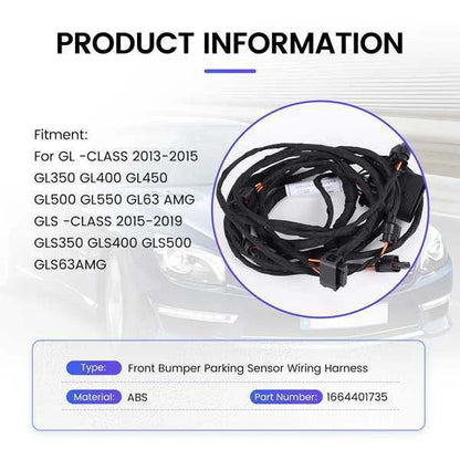 Wiring Harness Front Bumper Sensor For Mercedes-Benz X166 GL GLS (2013–2019)