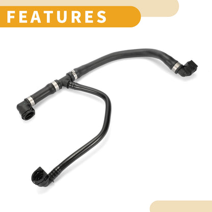 Radiator Hose for BMW 230i 2017-2021 Rubber Black