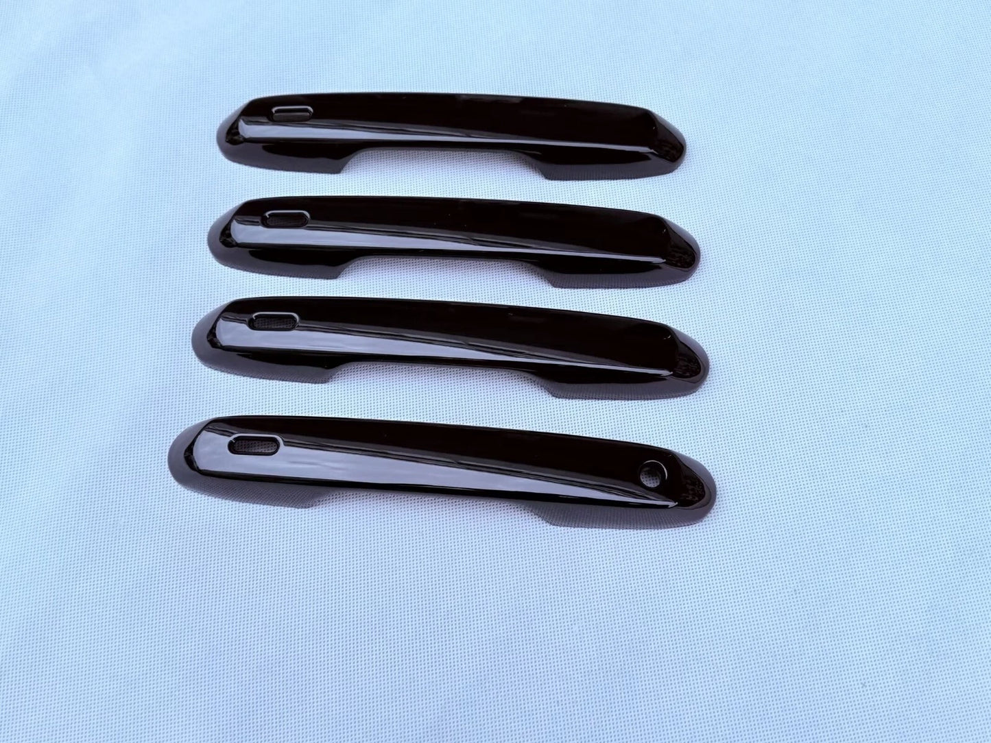 4 x Gloss Black Side Door Handle Cover Trim for Toyota Grand Highlander (2024-2025)