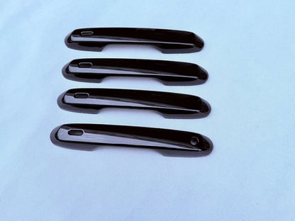 4 x Gloss Black Side Door Handle Cover Trim for Toyota Grand Highlander (2024-2025)