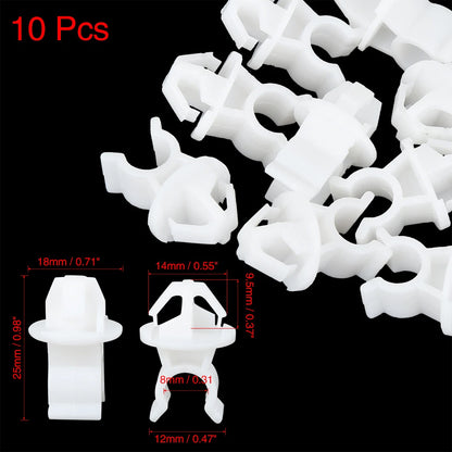 10 x Car Hood Prop Rod Clips for Honda Accord, CRV, Civic, City (2003-2023)