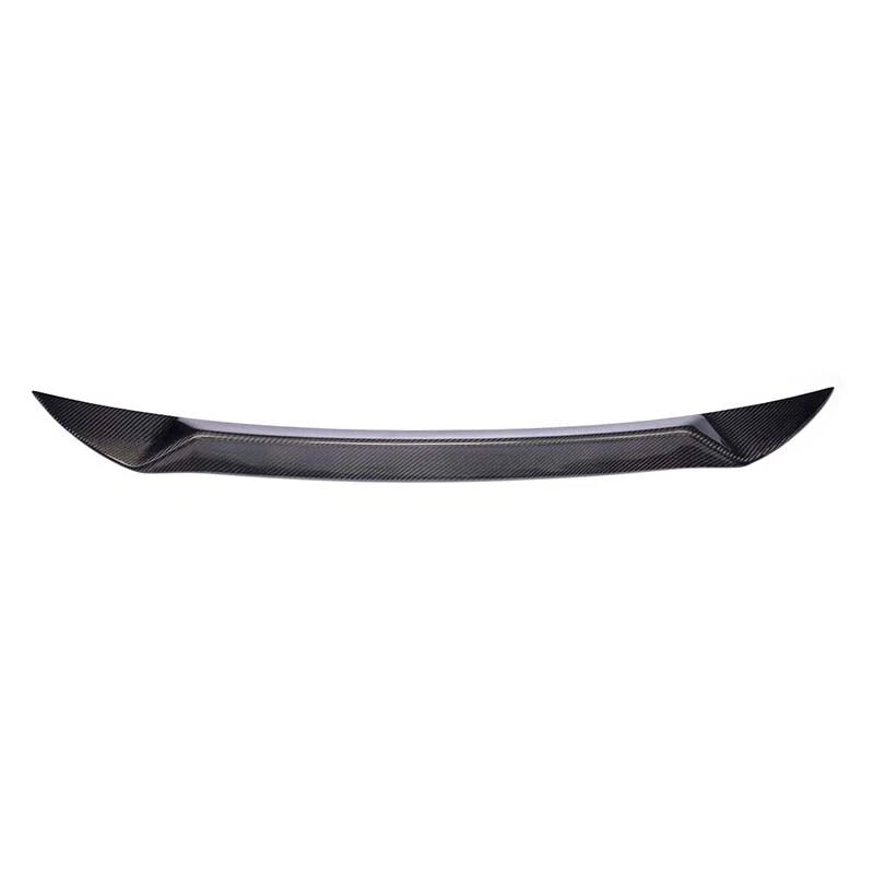 Real Carbon Fiber Rear Middle Spoiler Wing Lip for 2017-2024 Maserati Levante