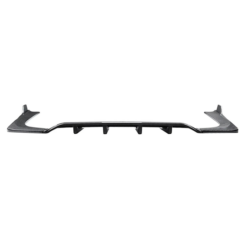 Rear Bumper Spoiler Splitter Lip for Mercedes Benz C Class 2022-2024 3 x Pcs