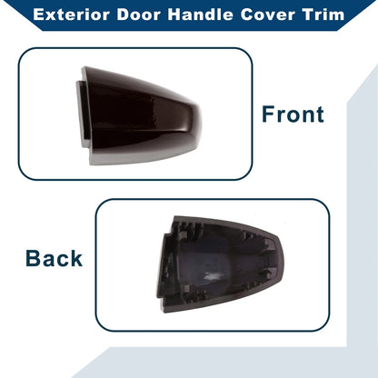 Exterior Door Handle Cover Trim for BMW X1 X5 X6 2014-2019 ( Brown ABS)