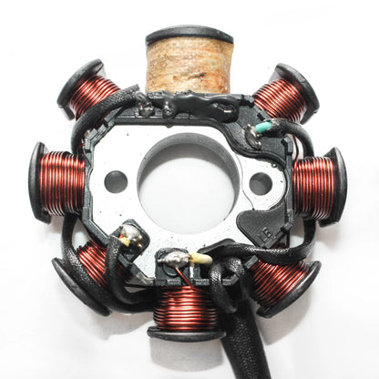 8 Poles Magneto Flywheel Stator for 150cc 200cc 250cc PIT Quad Dirt Bike ATV