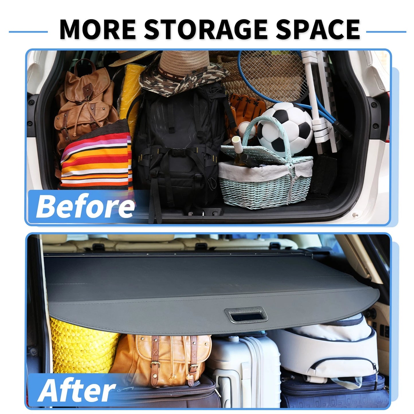 Retractable Cargo Cover for Subaru Crosstrek (2024-2025)