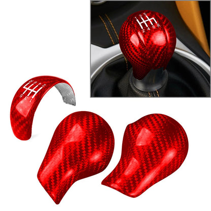 Carbon Fiber Gear Shift Knob Cover Trim for Nissan 370Z Z34 (2009-2018)