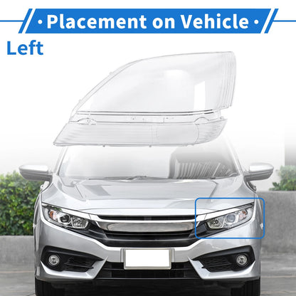 Car Front Left Headlight Lens Cover for Lexus RX300 (1999-2003)