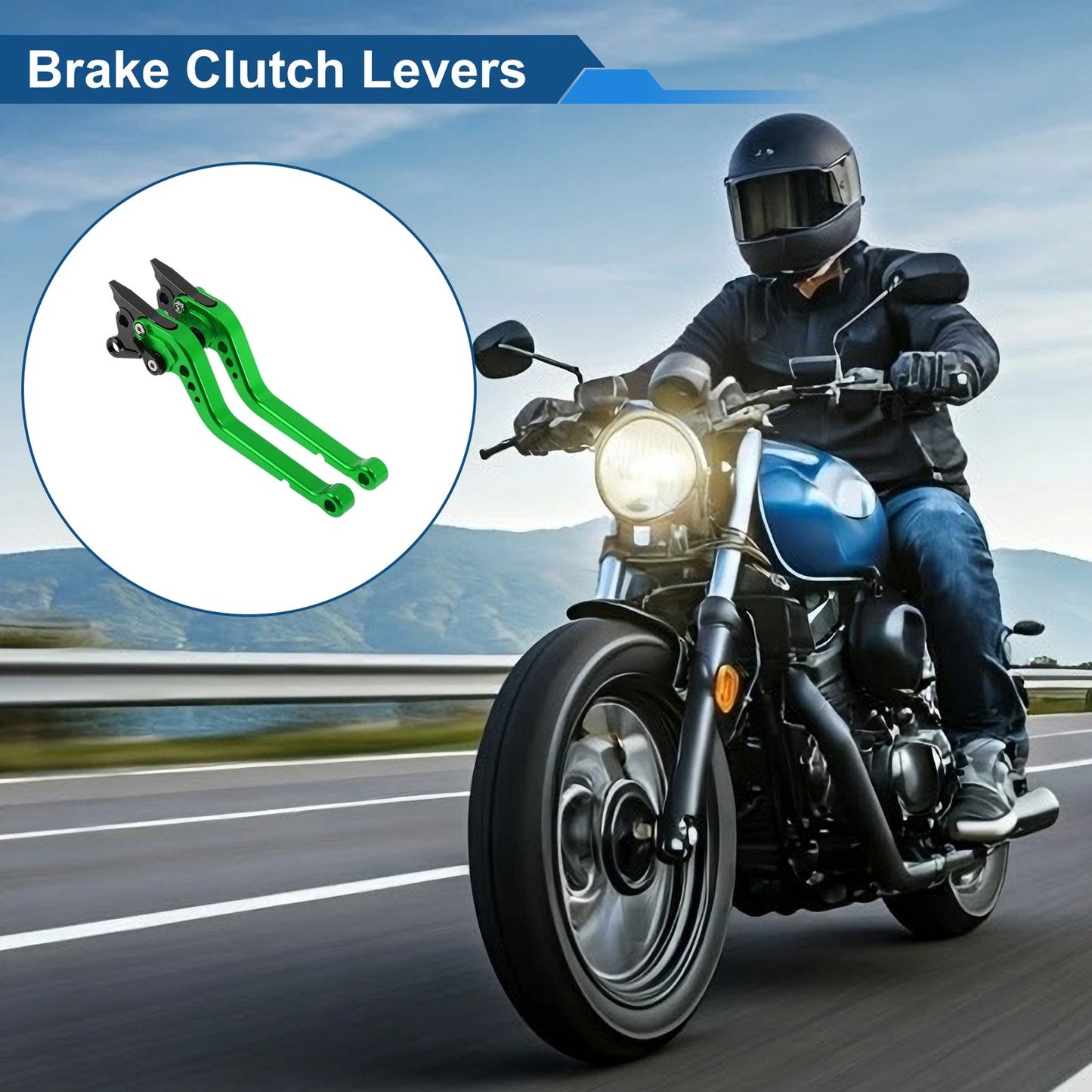 1 pair / Long Brake Clutch Levers for Ducati 996/998/B/S/R (1999–2003)