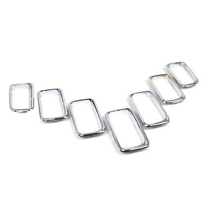 Grille Insert Cover Frame Molding Chrome for Jeep Compass (2011-2017)