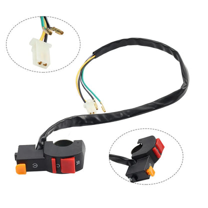 12V Universal Handlebar ON/OFF Switch 7/8" for Motorcycle Scooter Pit Bike