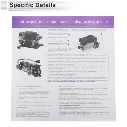 Air Suspension Compressor for BMW X5 (2000-2006) 1 Pc