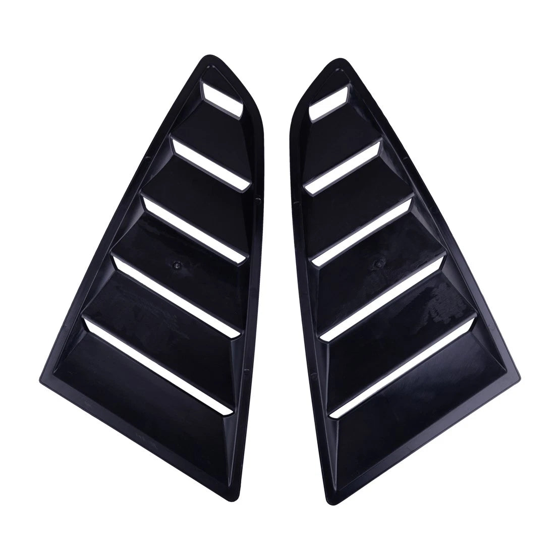 Side Vent Window Scoop Louver Cover Trim for Ford Mustang (2015-2018)