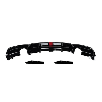 Rear Bumper Diffuser Lip w/ Lights for BMW 3 Series F30 M Sport (2013-2019)