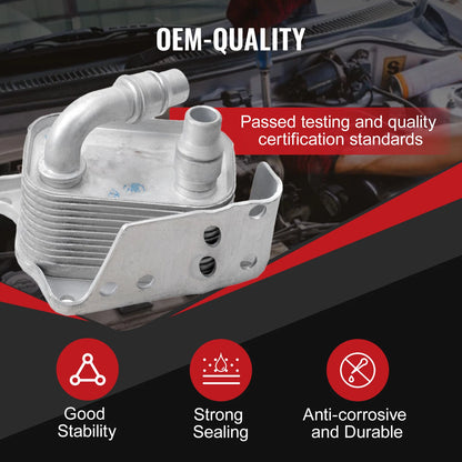 Engine Oil Cooler for BMW E46 E90 E93 E60 X3 316i 318i (2000-2013)