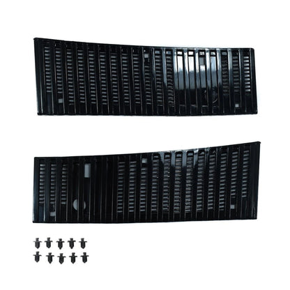 Vent Cowl Grille Black LH+RH Fits Nissan Hardbody Navara D21 Ute Pickup 1986-97