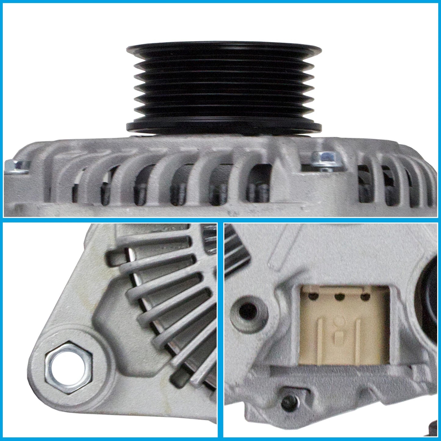 190A Alternator for Ford Edge 3.5L, Fusion 3.5L V6 (2007-2010)
