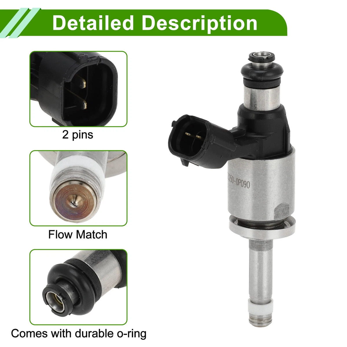Fuel Injector 1 Pc for Toyota Tacoma (2015–2018)