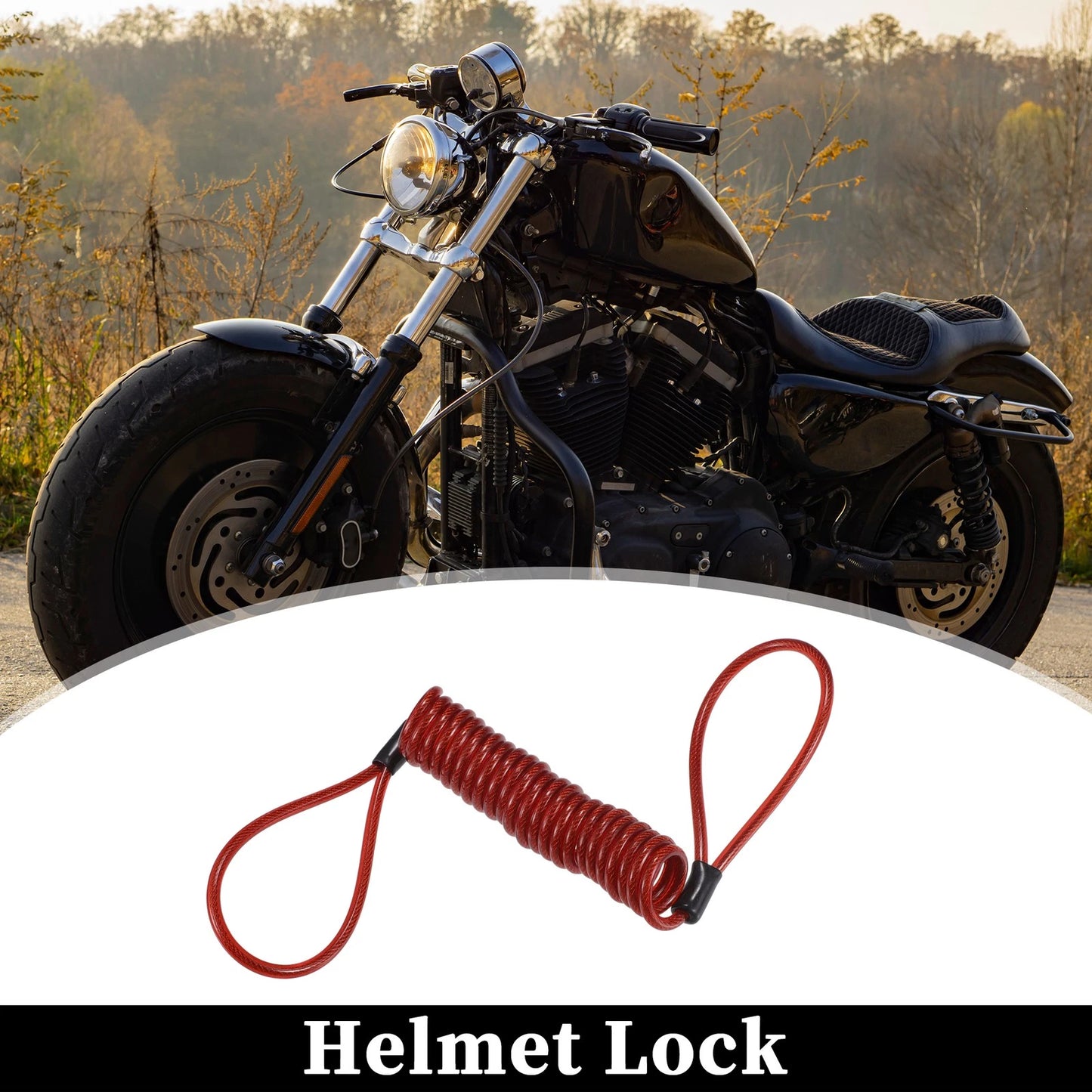 Disc Lock Cable for Motorcycle
