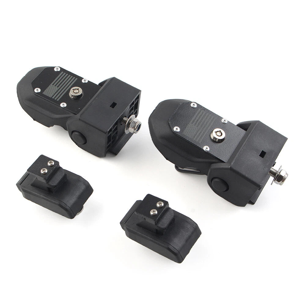Hood Latch Lock Catch Pair for Jeep Wrangler JL (2018-2023)