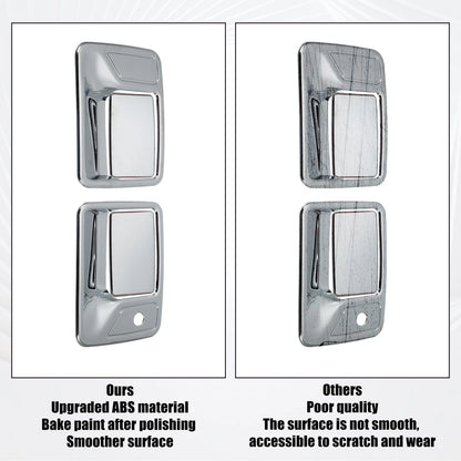 Exterior Door Handle Covers for Ford F250 F350 F450 F550 Super Duty (2008-2023)