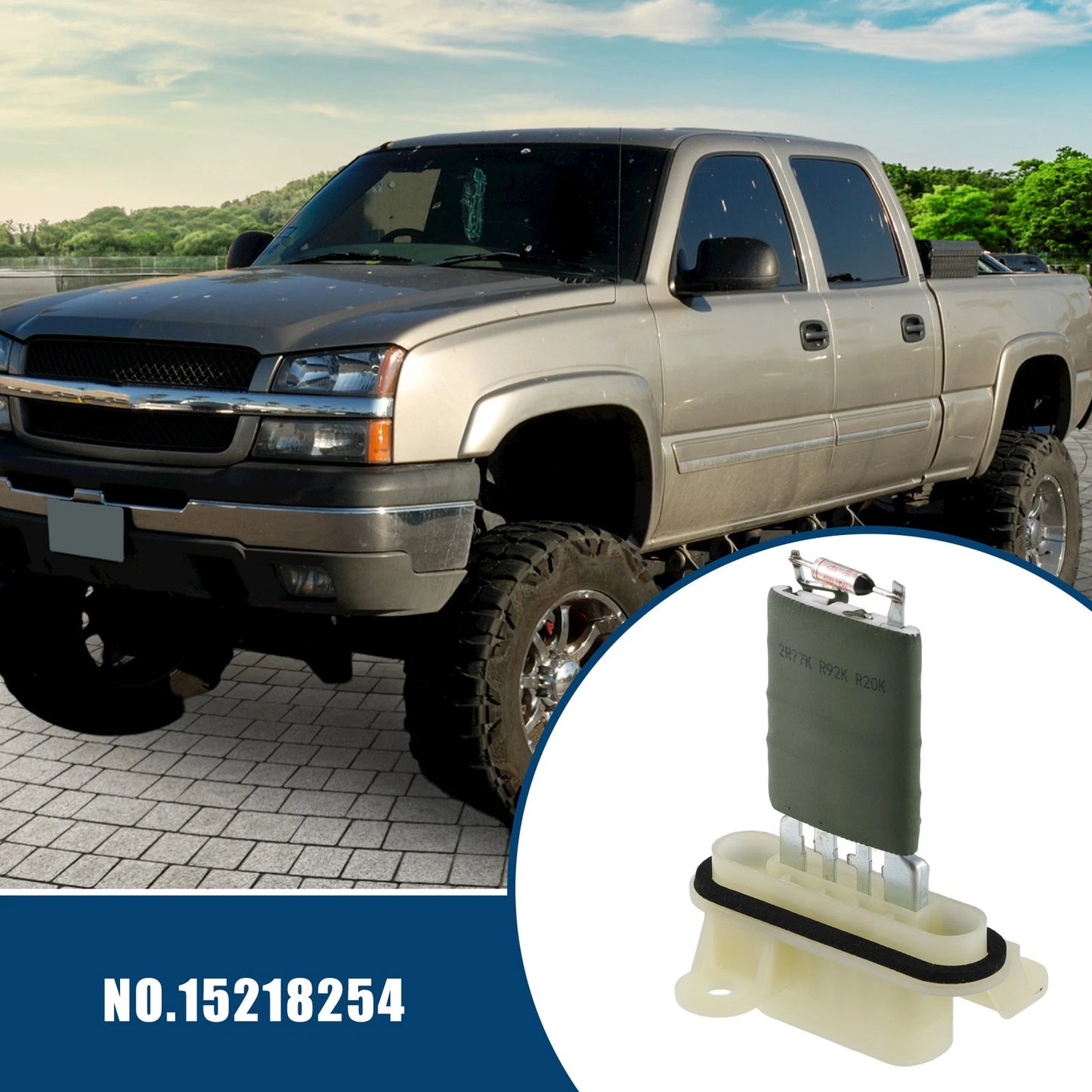 A/C Heater Blower Motor Resistor for Chevrolet Colorado (2004-2012)