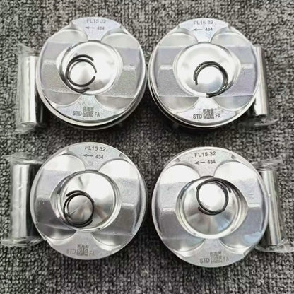4x STD Piston & Ring for Land Rover 2.0T Turbo Gas (2018–2024)