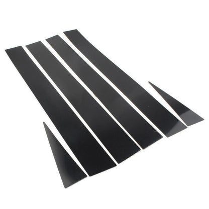 6 x Door Trim Covers for Toyota Sienna (2004-2010) Black