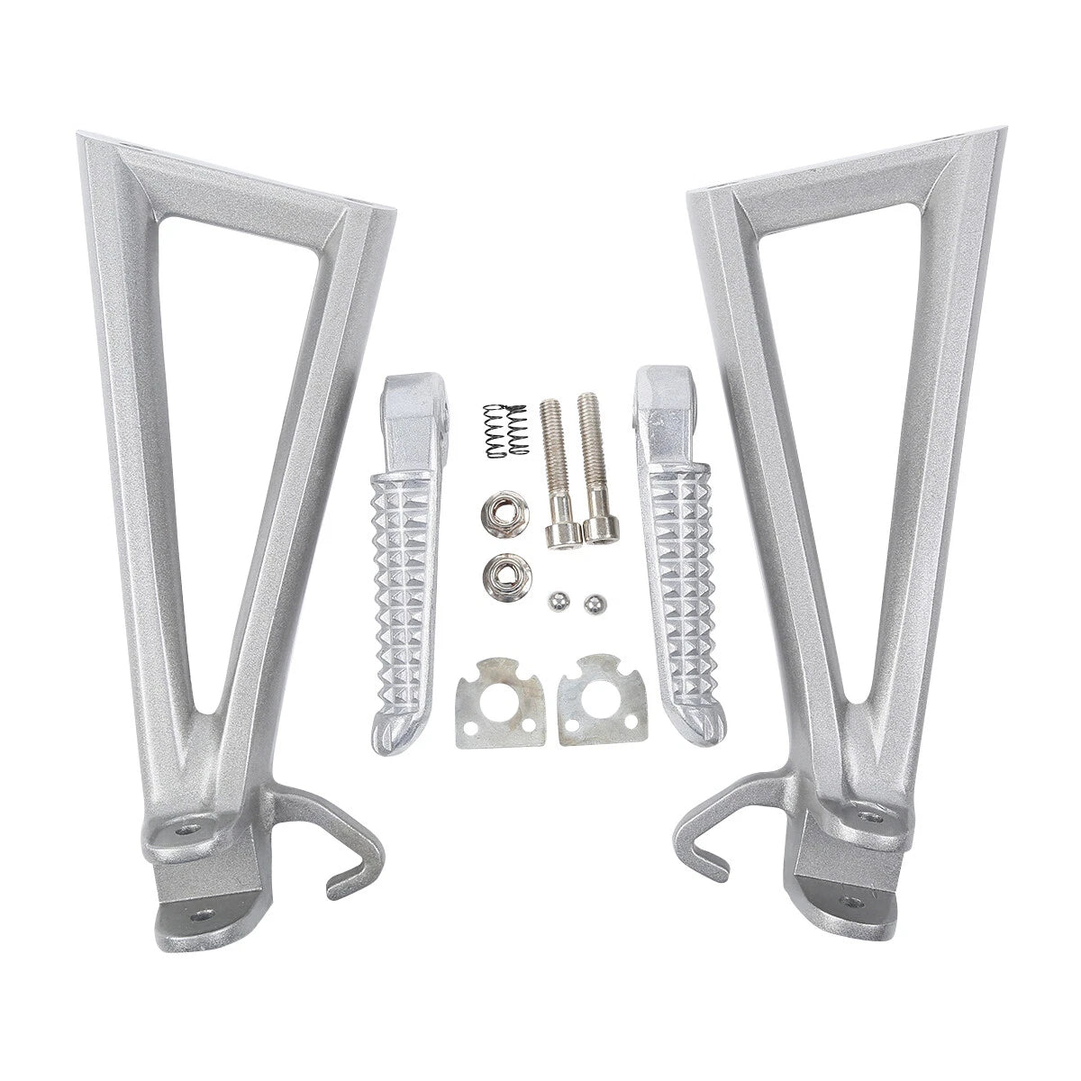 Driver & Passenger Footpegs Footrests Bracket for Yamaha YZF R6 (2006-2016)