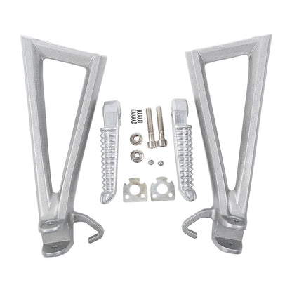 Driver & Passenger Footpegs Footrests Bracket for Yamaha YZF R6 (2006-2016)