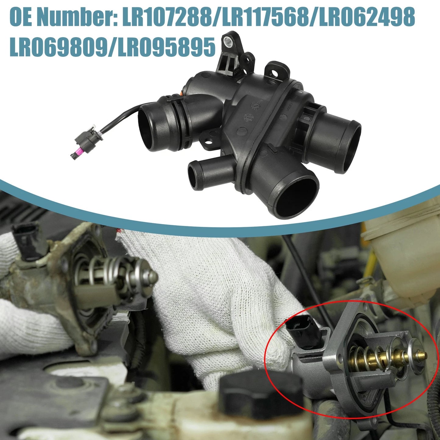 Coolant Thermostat Housing for Land Rover Discovery (2017-2020)